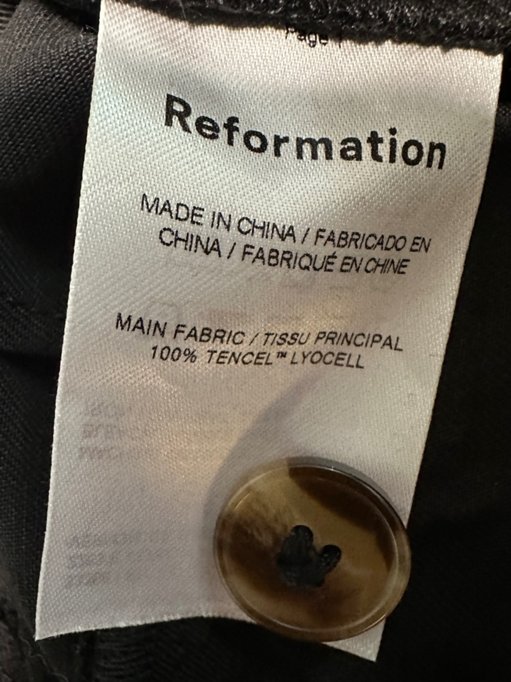 Reformation Mason Wide Leg Pants - Picture 7 of 7